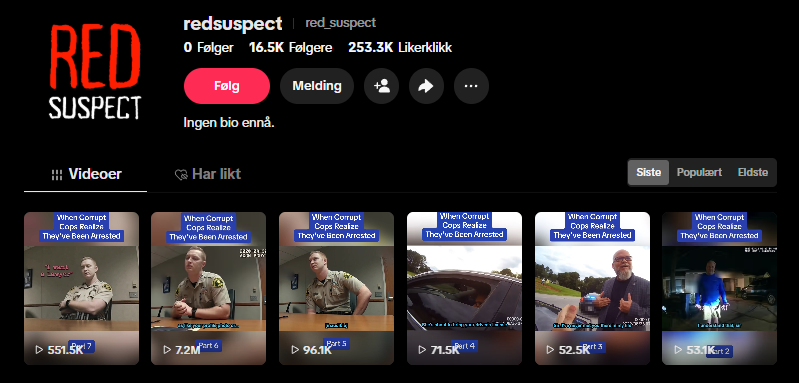 TikTok viralt eksperiment